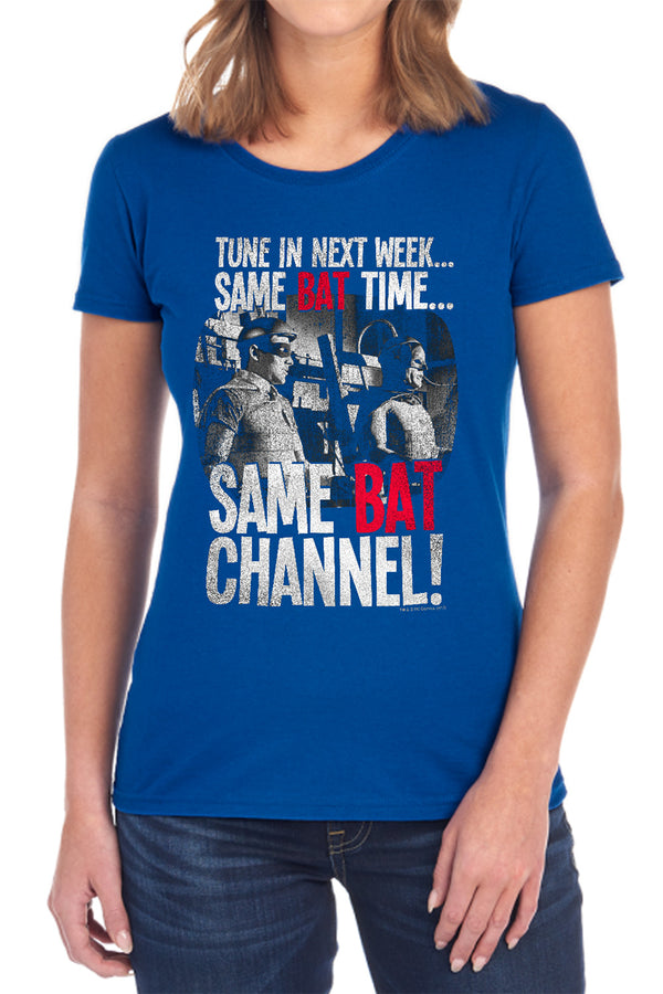 Batman Classic Tv - Bat Channel Women's Short Sleeve
