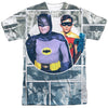 Batman Classic Tv - 60S Panels Adult Regular Fit Short Sleeve 100% Poly