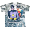 Batman Classic Tv - 60S Panels Youth Short Sleeve 100% Poly