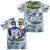 Batman Classic Tv - 60S Panels (Front - Back Print) Adult Regular Fit Short Sleeve 100% Poly