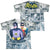 Batman Classic Tv - 60S Panels (Front - Back Print) Youth Short Sleeve 100% Poly