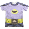 Batman Classic Tv - Batman Costume Adult Regular Fit Short Sleeve 65 - 35 Poly - Cotton