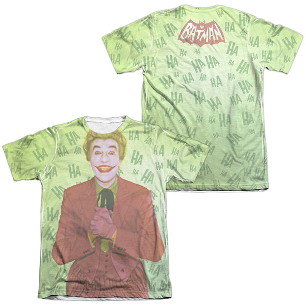 Batman Classic Tv - Jokes On You (Front - Back Print) Adult Regular Fit Short Sleeve 65 - 35 Poly - Cotton