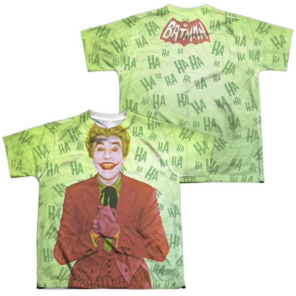 Batman Classic Tv - Jokes On You (Front - Back Print) Youth Short Sleeve 100% Poly