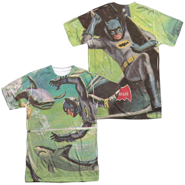 Batman Classic Tv - Underwater (Front - Back Print) Adult Regular Fit Short Sleeve 100% Poly
