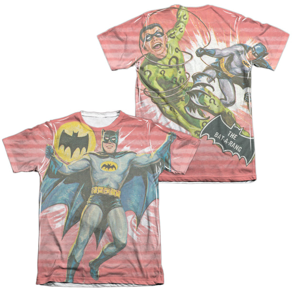 Batman Classic Tv - Wrong Question (Front - Back Print) Adult Regular Fit Short Sleeve 65 - 35 Poly - Cotton