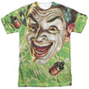 Batman Classic Tv - Laugh Gas Adult Regular Fit Short Sleeve 100% Poly