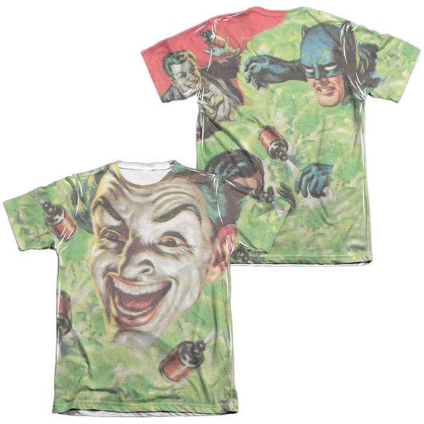 Batman Classic Tv - Laugh Gas (Front - Back Print) Adult Regular Fit Short Sleeve 65 - 35 Poly - Cotton