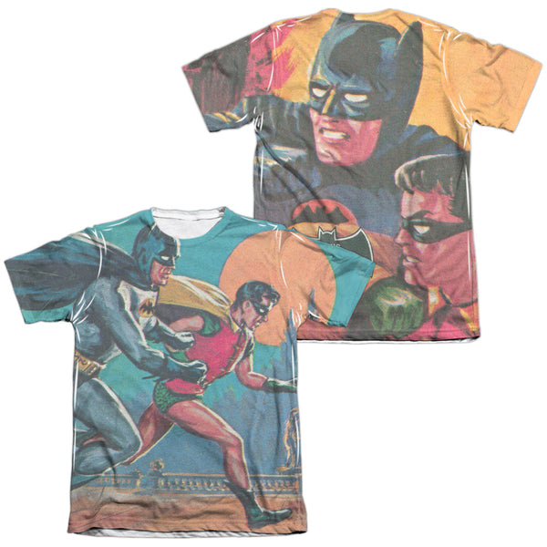 Batman Classic Tv - Lets Go (Front - Back Print) Adult Regular Fit Short Sleeve 65 - 35 Poly - Cotton