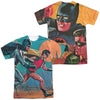 Batman Classic Tv - Lets Go (Front - Back Print) Adult Regular Fit Short Sleeve 100% Poly