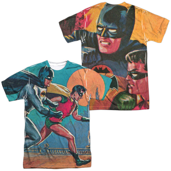 Batman Classic Tv - Lets Go (Front - Back Print) Adult Regular Fit Short Sleeve 100% Poly