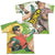 Batman Classic Tv - Fighting Back (Front - Back Print) Youth Short Sleeve 100% Poly