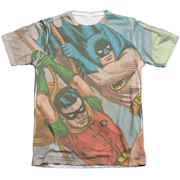 Batman Classic Tv - Nightly Patrol Adult Regular Fit Short Sleeve 65 - 35 Poly - Cotton
