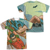 Batman Classic Tv - Nightly Patrol (Front - Back Print) Adult Regular Fit Short Sleeve 100% Poly