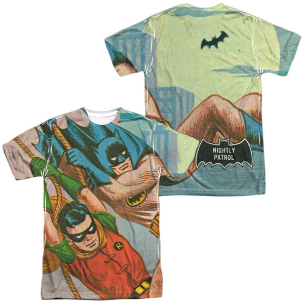Batman Classic Tv - Nightly Patrol (Front - Back Print) Adult Regular Fit Short Sleeve 100% Poly