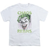 Batman Classic Tv - Chaos Reigns Youth Short Sleeve