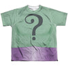 Batman Classic Tv - Riddler Uniform Youth Short Sleeve 100% Poly