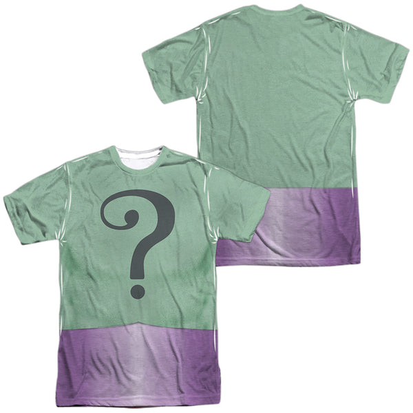 Batman Classic Tv - Riddler Uniform (Front - Back Print) Adult Regular Fit Short Sleeve 100% Poly