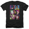 Batman Classic Tv - Pop Cast Adult Regular Fit Heather Short Sleeve