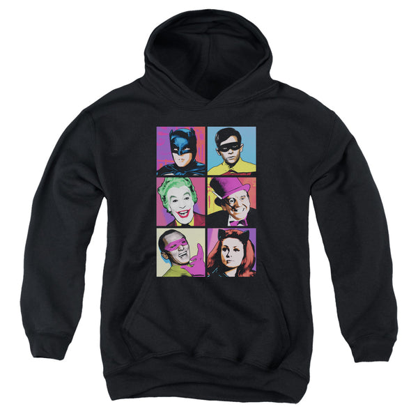 Batman Classic Tv - Pop Cast Youth Hooded Sweatshirt