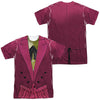 Batman Classic Tv - Joker Uniform (Front - Back Print) Adult Regular Fit Short Sleeve 100% Poly