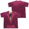 Batman Classic Tv - Joker Uniform (Front - Back Print) Youth Short Sleeve 100% Poly