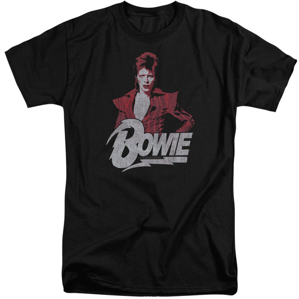 David Bowie - Diamond David Adult Tall Fit Short Sleeve