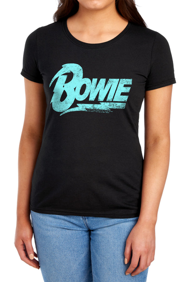 David Bowie - Logo Women's Short Sleeve