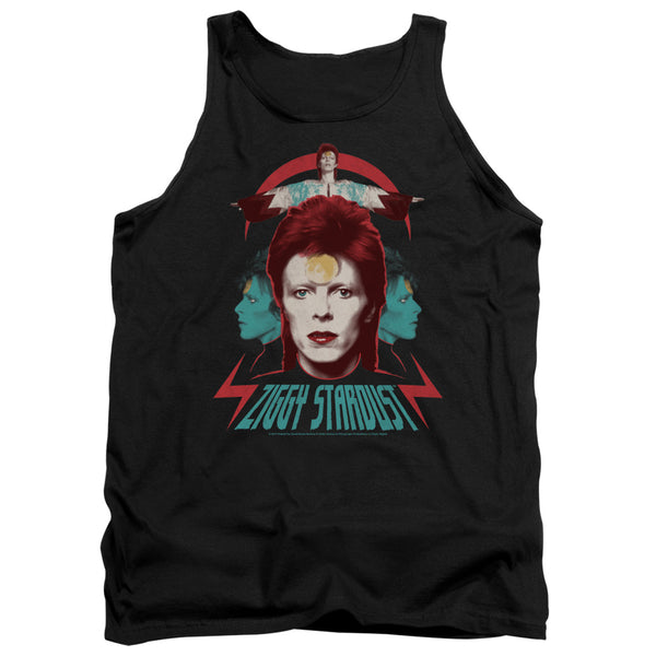 David Bowie - Ziggy Heads Adult Tank Top