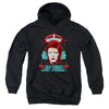 David Bowie - Ziggy Heads Youth Hooded Sweatshirt