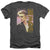 David Bowie - Smokin Adult Regular Fit Heather Short Sleeve