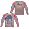David Bowie - Glam (Front - Back Print) L - S Adult Poly Crew