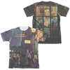 David Bowie - Ziggy Star Dust (Front - Back Print) Adult Regular Fit Short Sleeve 65 - 35 Poly - Cotton