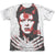 David Bowie - Piercing Gaze Adult Regular Fit Short Sleeve 65 - 35 Poly - Cotton