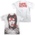 David Bowie - Piercing Gaze (Front - Back Print) Adult Regular Fit Short Sleeve 65 - 35 Poly - Cotton