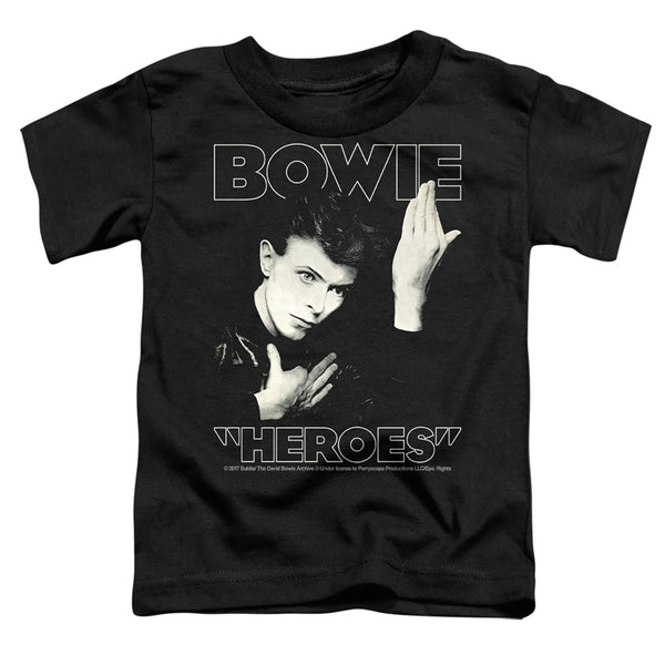 David Bowie - Heroes Cover Toddler Short Sleeve