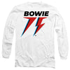 David Bowie - Bowie 75 Logo Adult Long Sleeve
