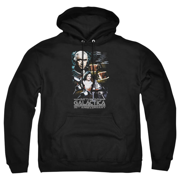 BSG - 35Th Anniversary Collage Adult Pullover Hoodie