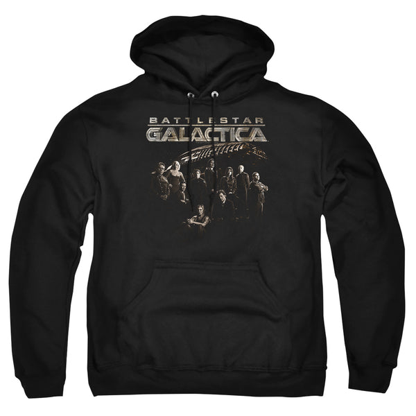 Battlestar Galactica - Battle Cast Adult Pullover Hoodie