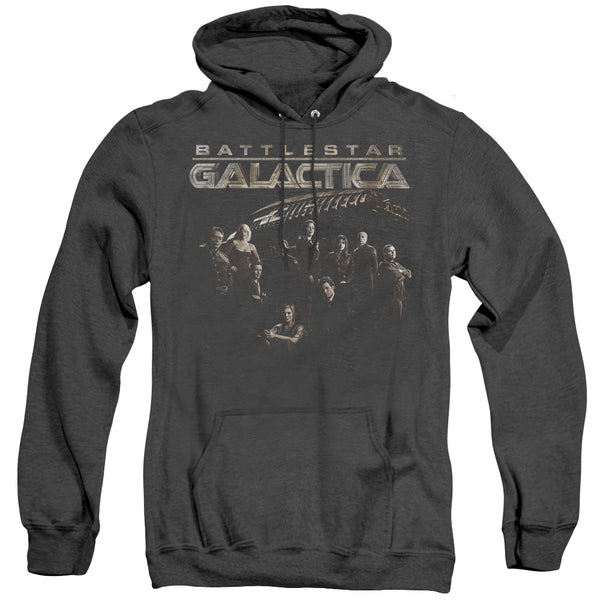Battlestar Galactica - Battle Cast Adult Heather Hoodie