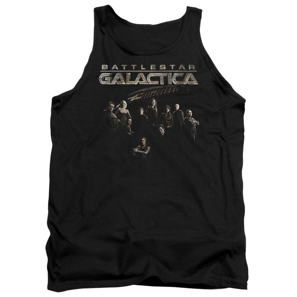 Battlestar Galactica - Battle Cast Adult Tank Top