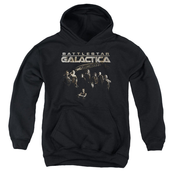 Battlestar Galactica - Battle Cast Youth Hooded Sweatshirt