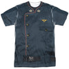 Battlestar Galactica - Duty Blue Adult Regular Fit Short Sleeve 100% Poly