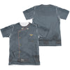 Battlestar Galactica - Duty Blue (Front - Back Print) Adult Regular Fit Short Sleeve 65 - 35 Poly - Cotton