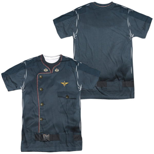 Battlestar Galactica - Duty Blue (Front - Back Print) Adult Regular Fit Short Sleeve 100% Poly