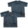 Battlestar Galactica - Duty Blue (Front - Back Print) Youth Short Sleeve 100% Poly