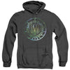 Battlestar Galactica (New) - Galaxy Emblem Adult Heather Hoodie