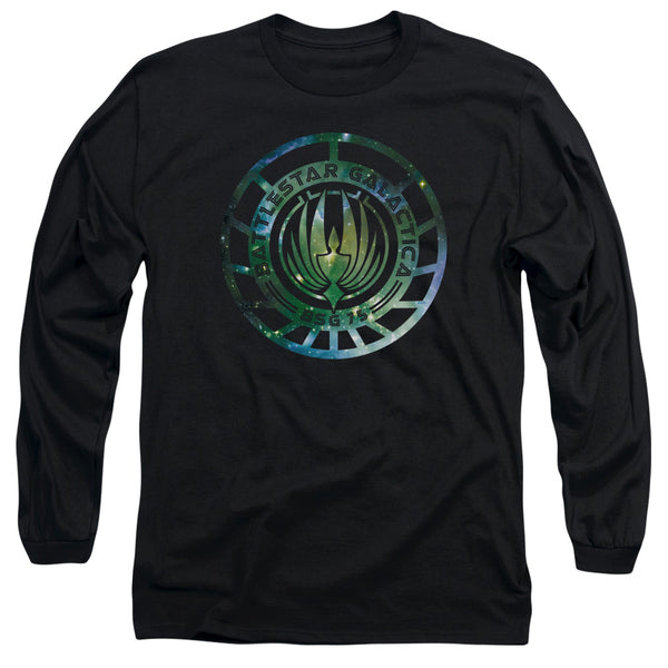 Battlestar Galactica (New) - Galaxy Emblem Adult Long Sleeve