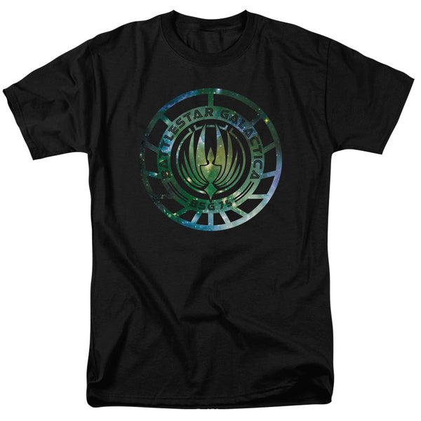 Battlestar Galactica (New) - Galaxy Emblem Adult Regular Fit Short Sleeve