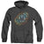 Battlestar Galactica (New) - Emblem Knock Out Adult Heather Hoodie